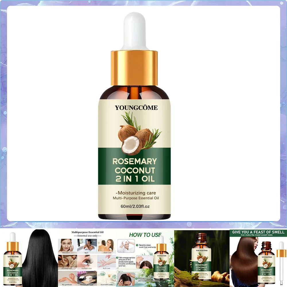 Rosemary Growth & Glow Hair Oil